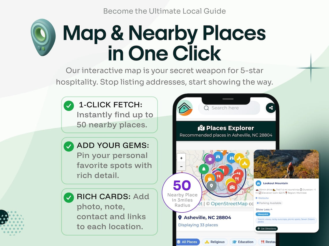 Airbnb Welcome Book Template | Editable Host Guidebook